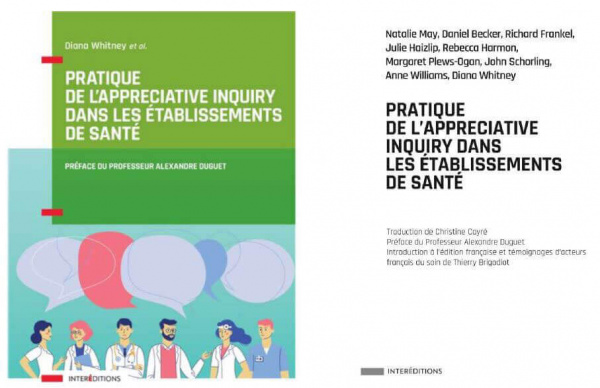 Parution d'un livre collectif sur les pratiques de l'appreciative inquiry-établissements de santé